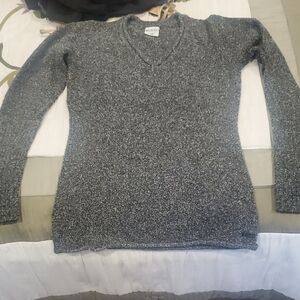 Women's Columbia Grey V-Neck Sweater